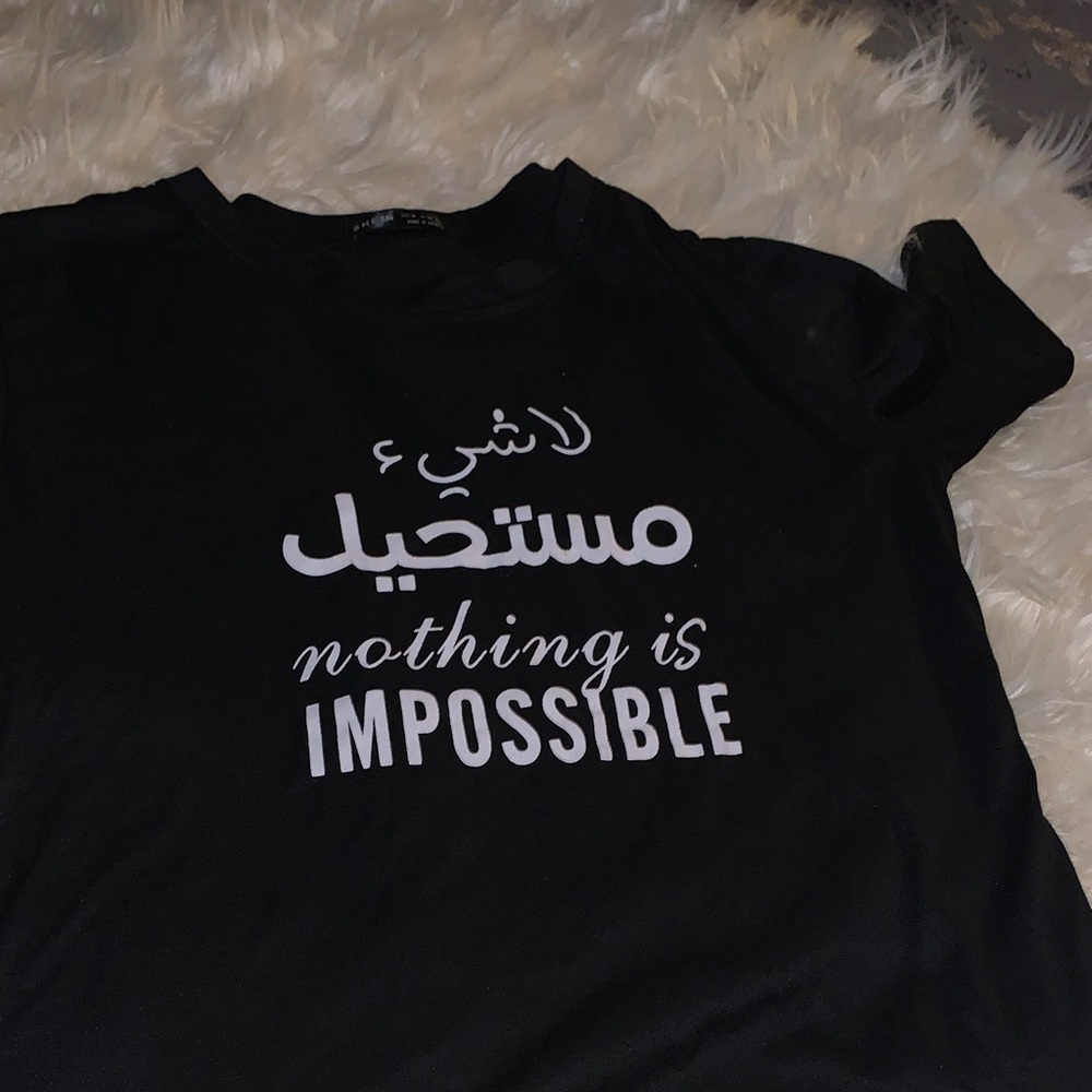 Forever 21 Grey Tee with Black City Script